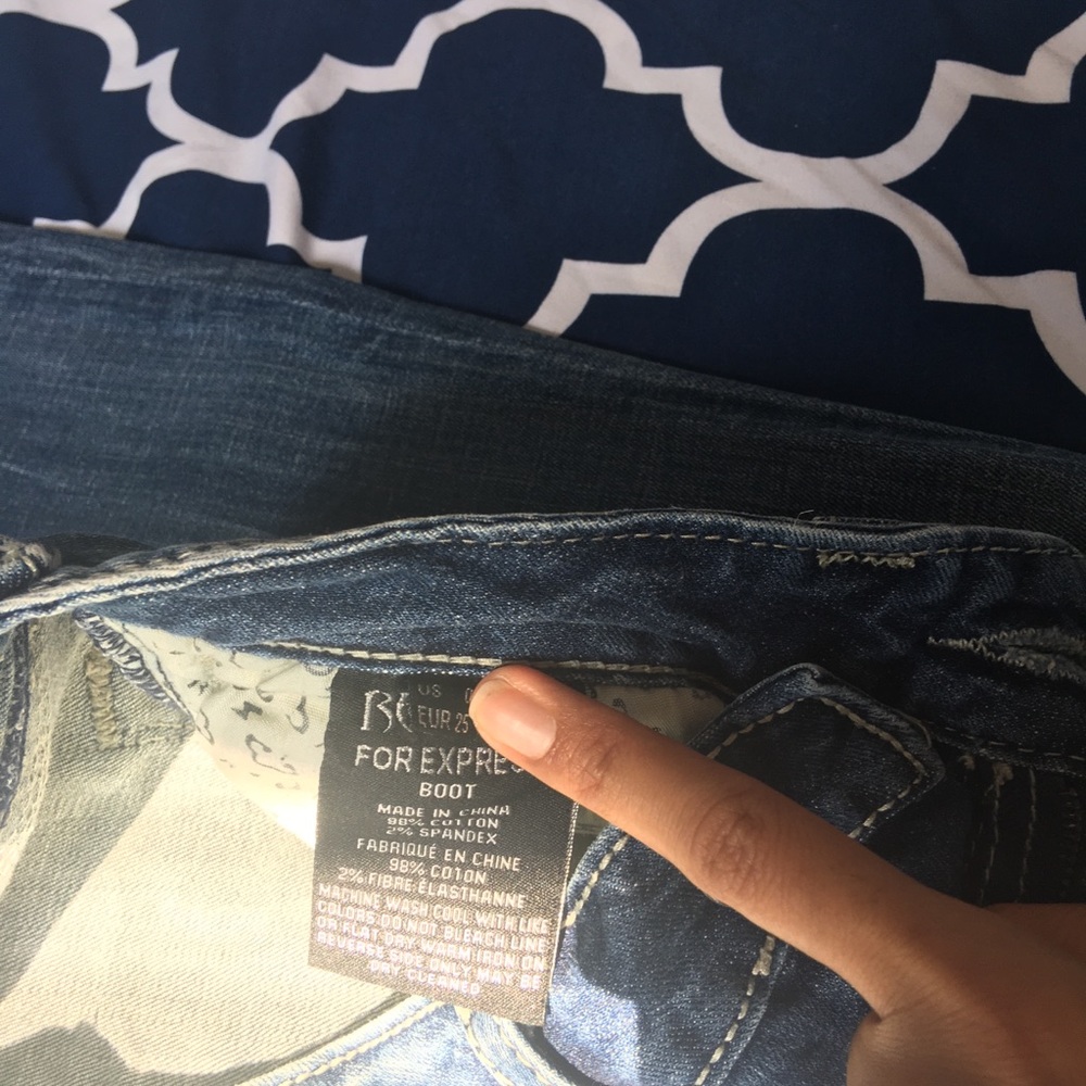 Express Bedrock Boot Jeans - Picture 4 of 9
